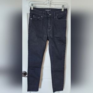 Women's Banana Republic skinny fit black jeans, size 2 petite